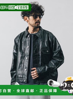 1h可退 日本直邮官方授权 Firsthand 皮革夹克 TYPE-1 / 防泼水皮