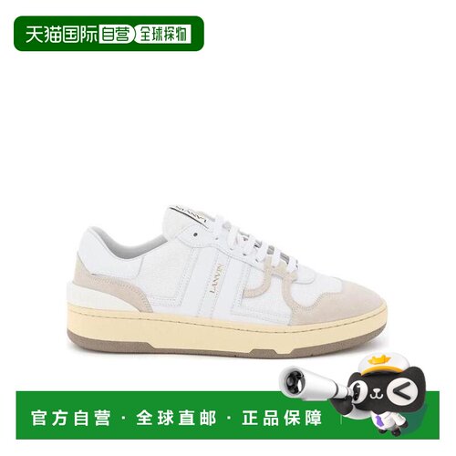 1h可退 香港直邮奢淘 Lanvin 徽标休闲运动鞋 女 FWSKDK00NASH