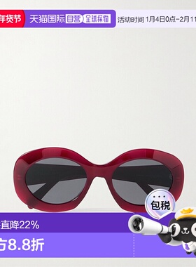 香港直邮Celine 思琳 女士 徽标太阳镜 CL40292U red红色 舒适时