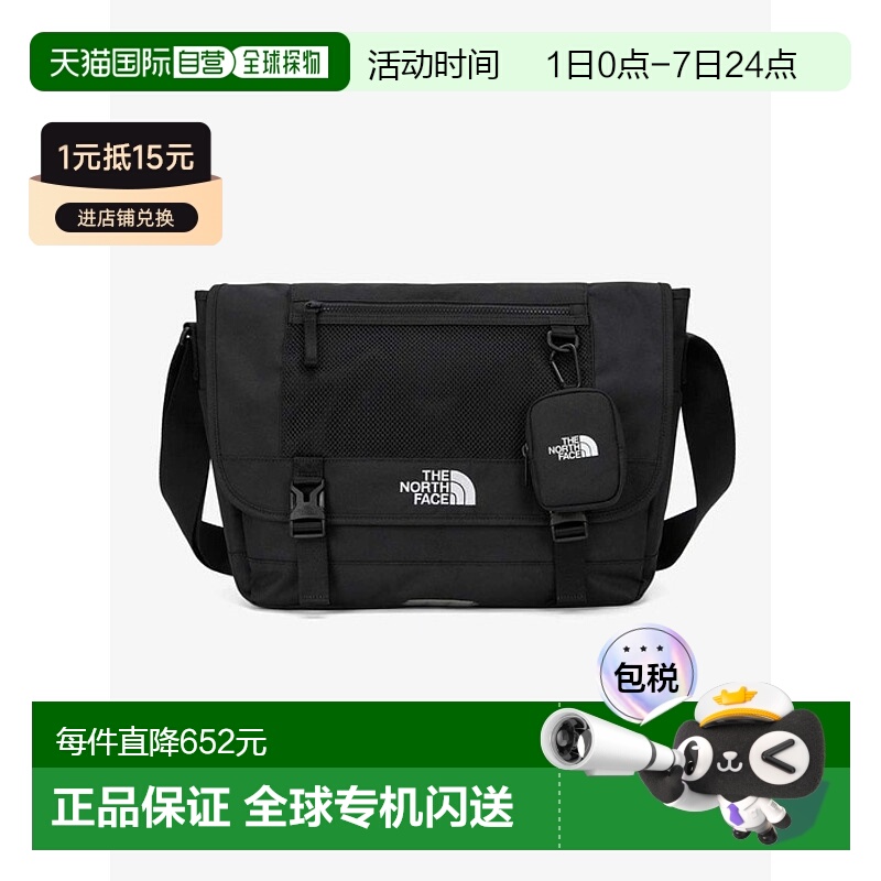 韩国直邮THE NORTH FACE 北面24年休闲舒适斜挎包小包NN2PQ00J