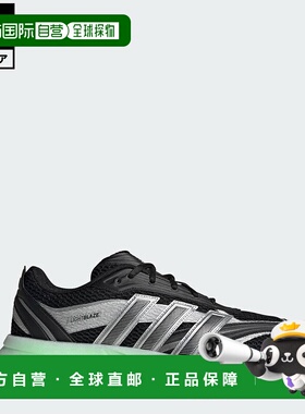 日本直邮 adidas 男子Lightblaze Glow跑步运动鞋 [JP6321] 黑色