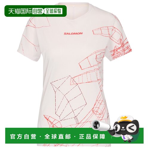 香港直邮SALOMON 女士T恤 9167278LILACASH