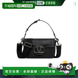 男士 黑色 斜挎包 Alltime徽 YB0C80EMP0NO 香港直邮VALENTINO