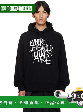 香港直邮潮奢 Sacai 男士 黑色 Where The Wild Things Are 系列
