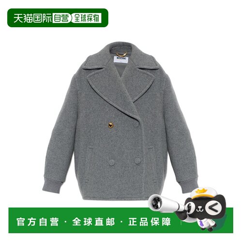 1h可退 香港直邮MOSCHINO 女士外套 262EA060755130505 AW2026 灰