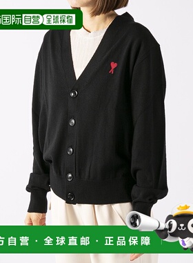 日本直邮AMI PARIS 女士上衣 红色 ADC 开衫 BFFKC111