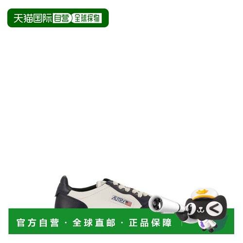 香港直邮AUTRY 男士运动鞋 AULMWB04 SS2026 白色 徽标低帮板鞋