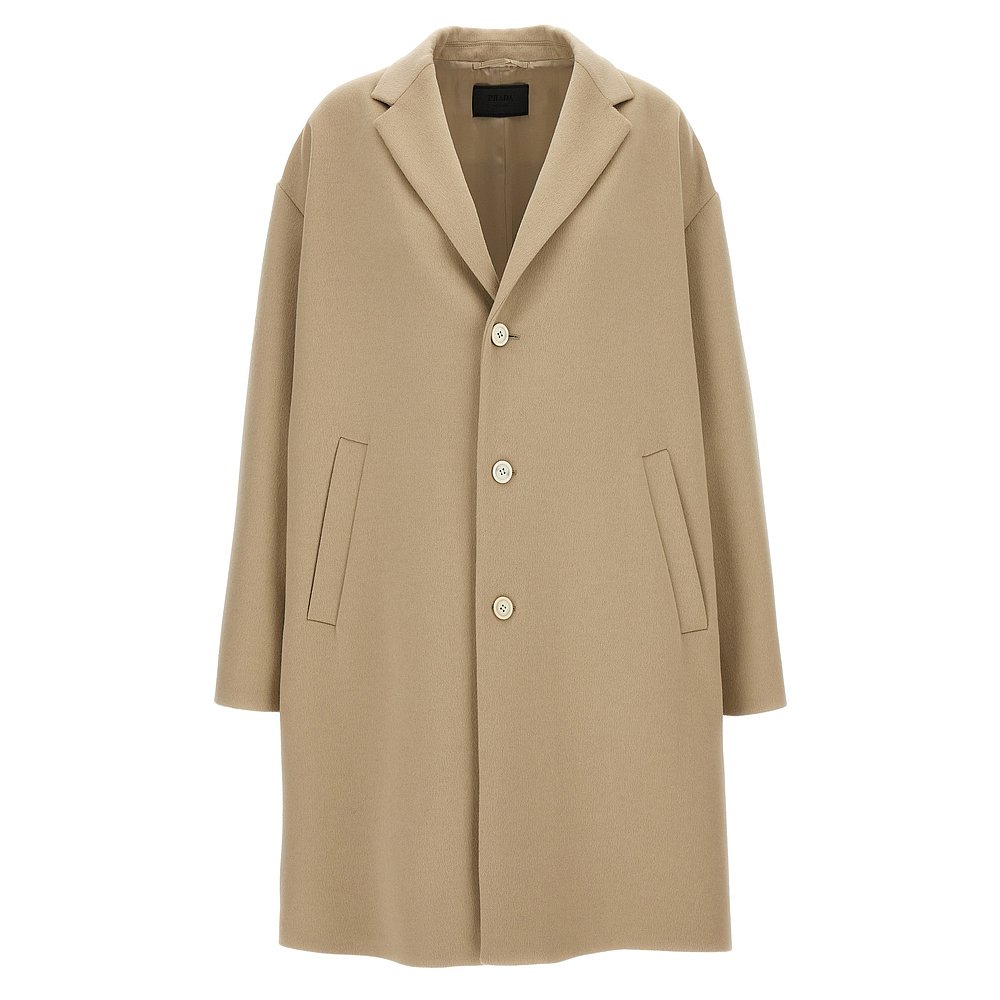 PRADA 男士大衣 SGC705SOOO1CRUF0A08 AW2024 驼色
