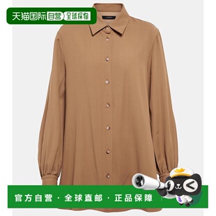 1h可退 香港直邮JOSEPH 约瑟夫 女士 Seymour 衫 brown棕色 舒适