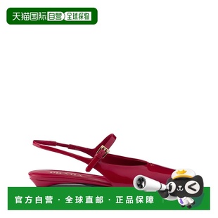 SS2025 1F828NF015069F0E06 红色 女士芭蕾乐福鞋 香港直邮PRADA