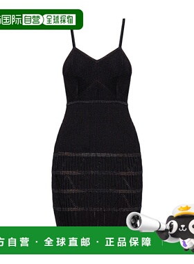 香港直邮Balmain 吊带连衣裙 AF1R2001KD94包臀裙