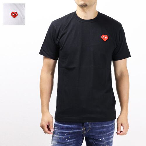 日本直邮 COMME DES GARCONS 心形 T恤 T恤红心男式 P1T322
