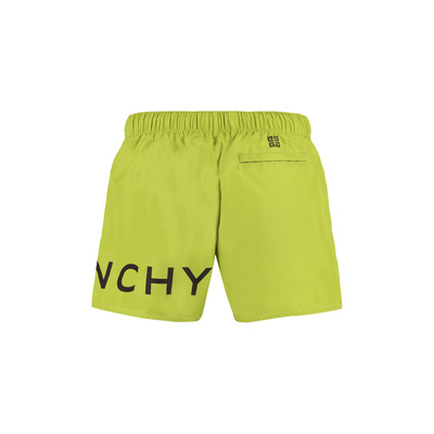 香港直邮GIVENCHY 男士泳装 BMA00W1453339 SS2025 绿色 Nylon sw