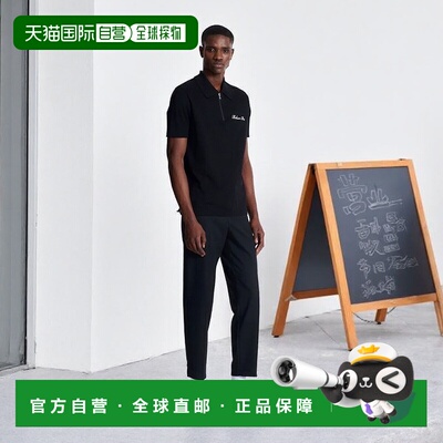 香港直邮BALMAIN 男士衬衫 DH1GC028BC78100COEABNOIRBLANC