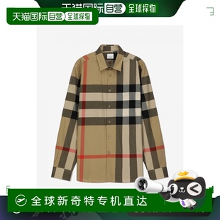 休闲时尚 韩国直邮burberry 正品 通用 百搭柔软舒适高级感 Polo衫