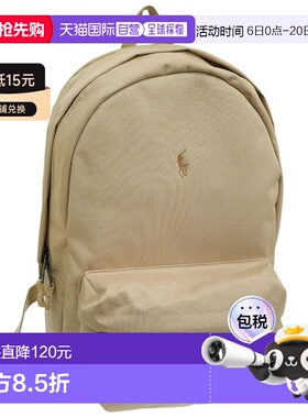 日本直邮Ralph Lauren 男女通用背包米色9AR151X78A4 尺寸