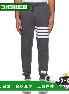 1h可退 香港直邮Thom Browne 汤姆 布朗 男士 灰色 Classic Loopb