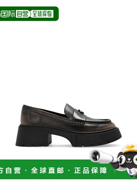 香港直邮COACH 女士芭蕾乐福鞋 CBV180BLK AW2025 棕色 