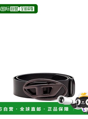 香港直邮DIESEL 男士腰带 X08516P8139T8013 CO 黑色 Diesel Cint
