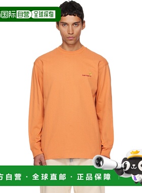 1h可退 香港直邮潮奢 CARHARTT WIP 男士 橙色 American Script
