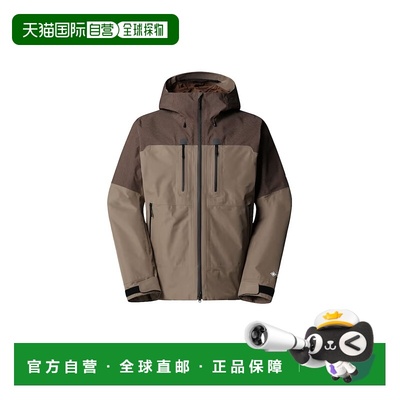 自营欧洲直邮The North Face北面 Devils Thumb男士摩卡棕色连帽
