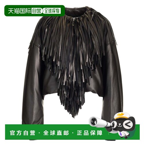 1h可退 香港直邮ALAIA 女士夹克 AA9V1074C228A995 SS2025 黑色 F