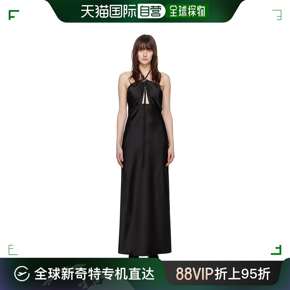 香港直邮潮奢 WYNN HAMLYN  女士 黑色连衣裙 RS24DR270000 女装/女士精品 连衣裙 原图主图