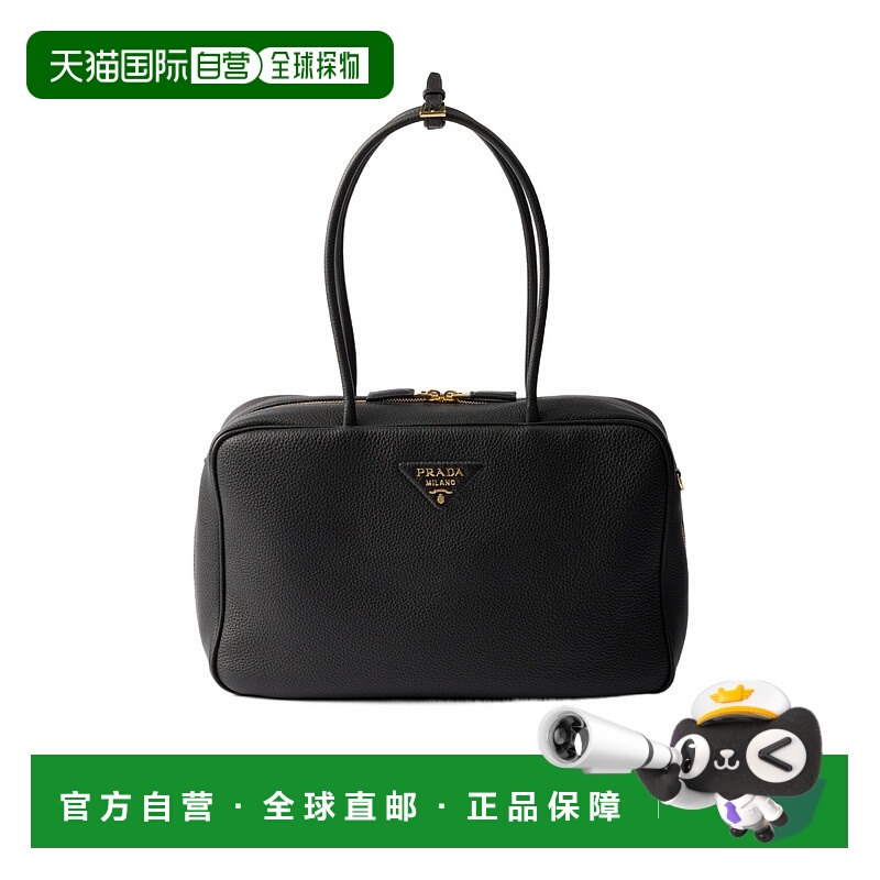 1h可退 香港直邮PRADA 女士手提包 1BB1282DKVVONOF0632 CO 黑色