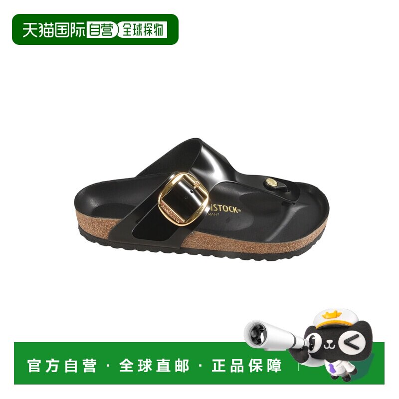 香港直邮birkenstock 勃肯 女士 黑色夹趾拖鞋 1021467