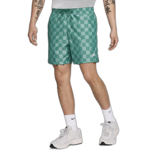 韩国直邮NIKE 男士短裤M NK CLUB FLOW SHORT CHECKERS - MALACHI