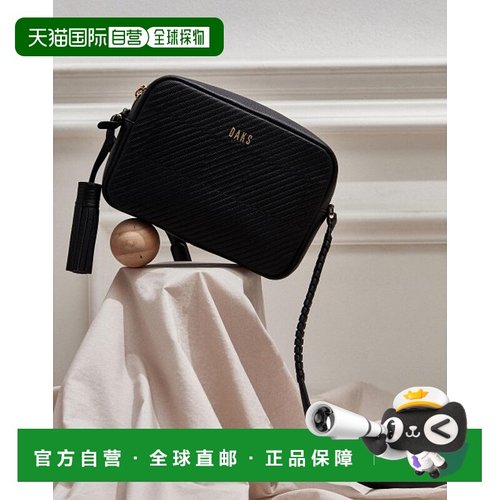 韩国直邮DAKS WOMEN ACC DCBA3E411BK挎包BLACK女士