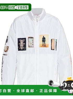 香港直邮DIESEL 男士夹克 A203000GSBR100 SS2026 白色 长袖夹克