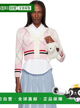 1h可退 香港直邮潮奢 Thom Browne 汤姆 布朗 女士 粉色 Argyle M