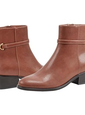 潮奢 bandolino 女士 Despina 短靴 red红色 舒适时尚