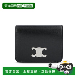 香港直邮Celine 思琳 男士 TRIOMPHE 按扣钱包 10K623DPV