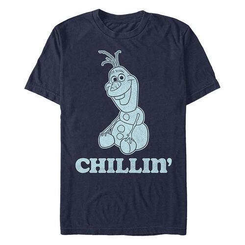 美国直邮Fifth Sun|迪士尼男士冰雪奇缘雪宝 Chillin 短袖 T 恤