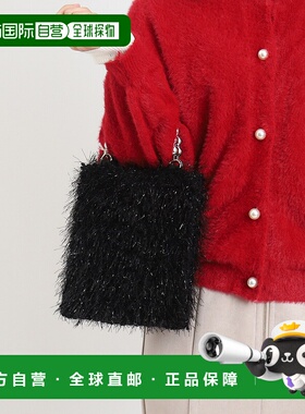 1h可退 日本直邮ASTORIA ODIER 女装 亮片绒感迷你手袋 半透明珍