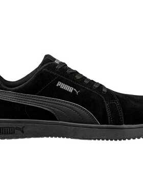 自营Men's Puma Iconic Suede Low EH SR Black / Black / Black