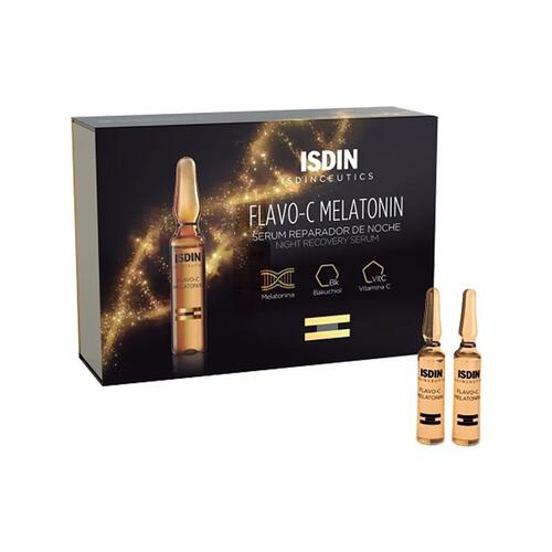 欧洲直邮Isdin怡思丁夜间修护安瓶2ml/支x30舒缓滋润亮泽肌肤