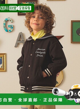 1h可退 日本直邮Kodomo BEAMS 儿童水手领混合材质休闲夹克 20259