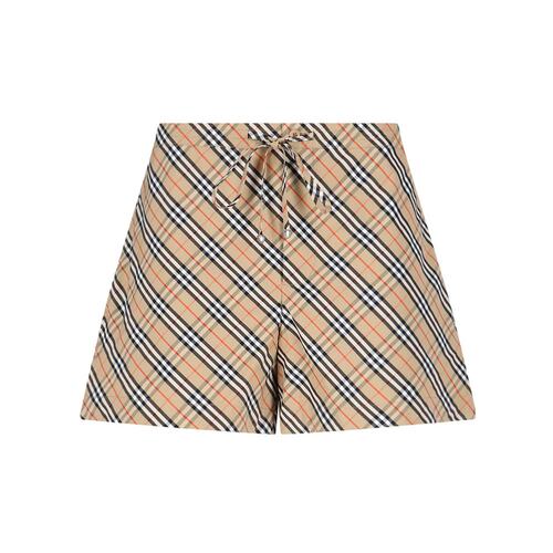 BURBERRY 女士短裤 81069431 SS2025 花色 弹性腰短裤
