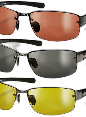 日本直邮 AXE 偏光镜片太阳镜钓鱼登山徒步驾驶等轻便AX ASP-399