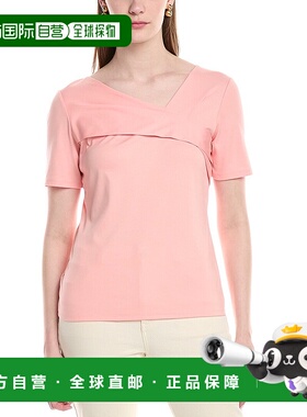 自营 lafayette 148 new york拉斐特148纽约小扭曲上衣-粉红色 美