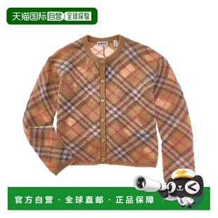 Silk Blend Cardigan 美国奥莱直发 自营Burberry beige Wool