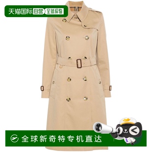 長(zhǎng)款 Chelsea 巴寶莉 Heritage 系帶風(fēng)衣 女士 香港直郵Burberry