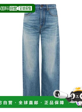 香港直邮CHLOÉ 女士牛仔裤 CH26SDP4325240R SS2026 蓝色 Denim j