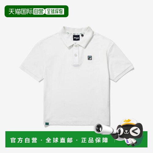 韩国直邮FILA KIDS 儿童童装T恤1200FK2TSG2101XOWH斐乐
