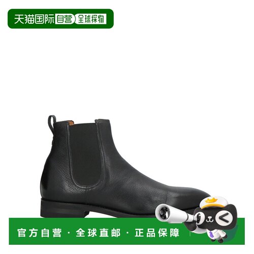 香港直邮Bally 巴利 男士 脚踝靴 BLACK 时尚黑色舒适男鞋