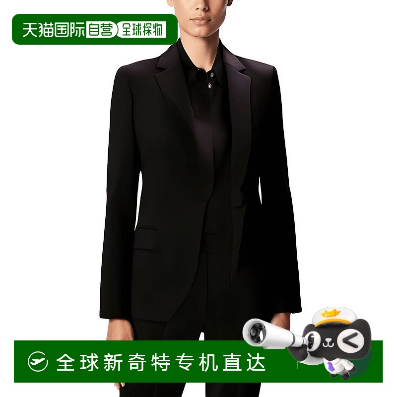 自营 theory女式正式办公室单扣运动夹克-山胡桃木 【美国奥莱】
