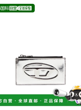香港直邮DIESEL 女士钱包 X10270PS202H0535 SS2025 白色 1dr 卡